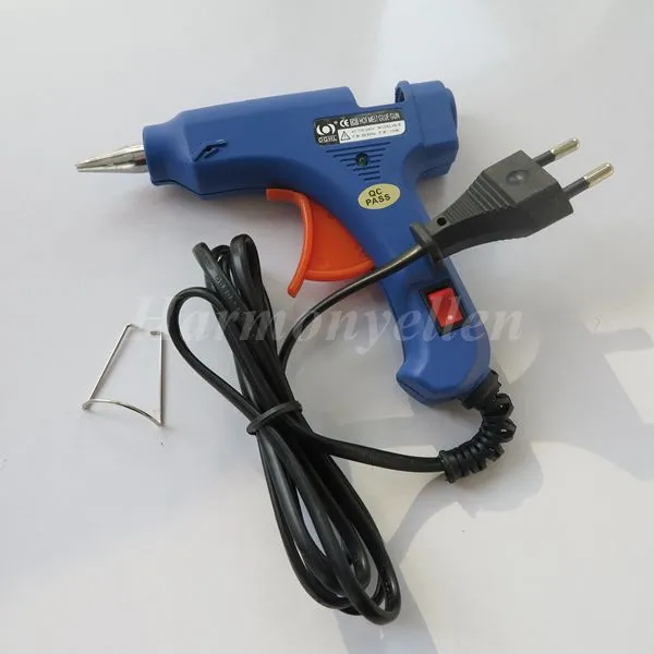 Blue Color 15W Small Glue Gun Professional For Small Glue Stick Keratin  Melting EU, USA Plug Hot Glue Gun From Harmonyellen, $7.68